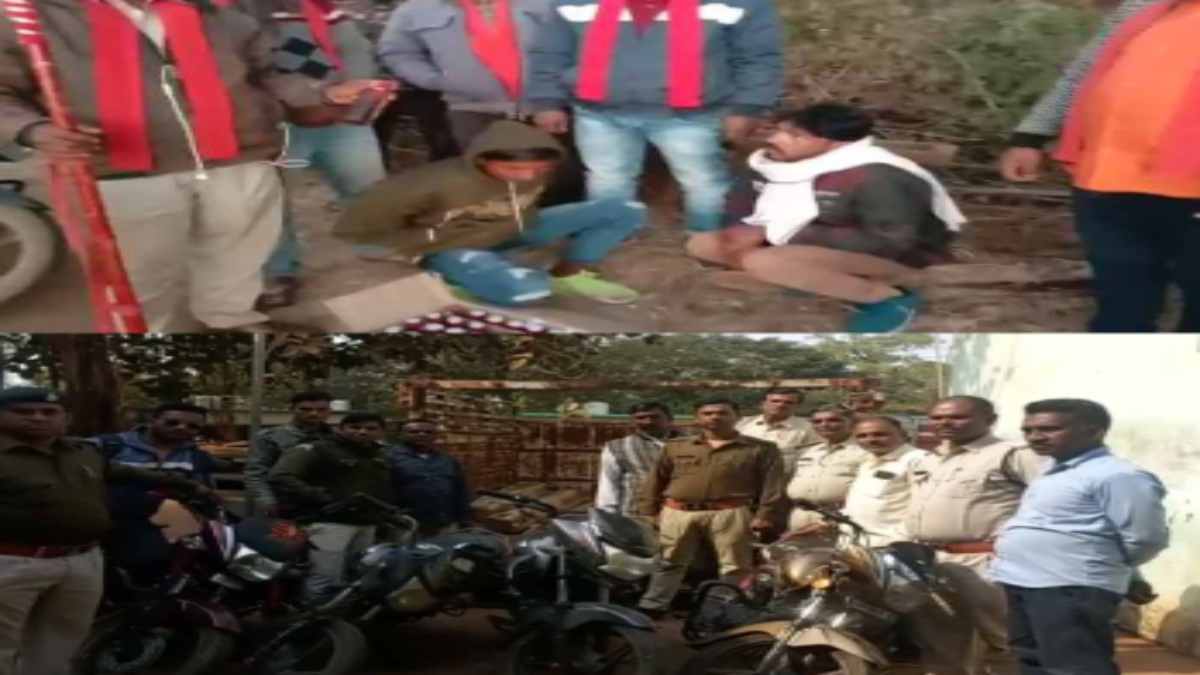 MP: अनूपपुर में घर-घर परोसी जा रही शराब, अवैध परिवहन करते ग्रामीणों ने 2 को पकड़ा, विदिशा में एक लाख की सागौन और 5 बाइक जब्त