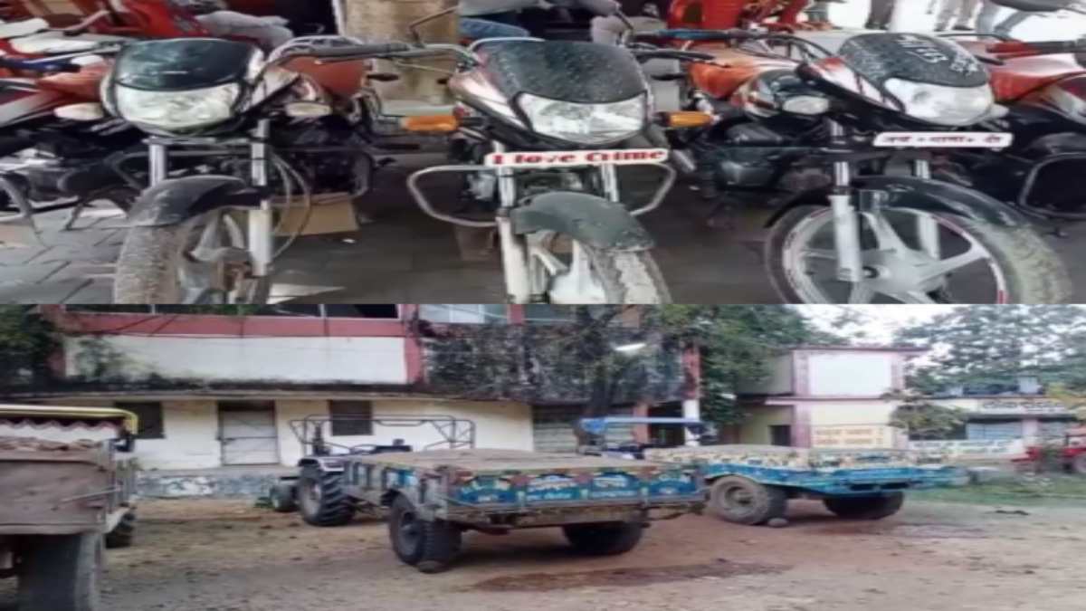 MP CRIME : ‘जुर्म से मोहब्बत’ करने वाला शातिर चढ़ा पुलिस के हत्थे, चोरी की 8 बाइक बरामद, इधर अवैध खनन करते 4 ट्रैक्टर ट्रॉली जब्त