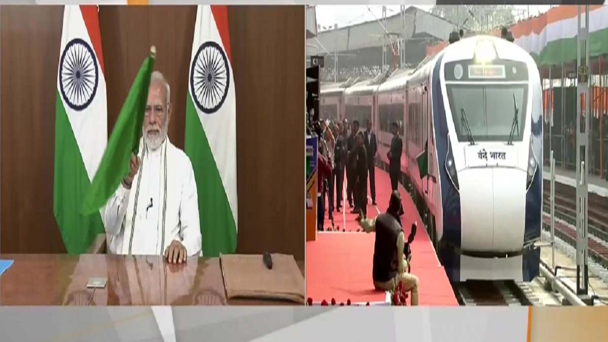 कर्तव्य पथ पर PM मोदी : बंगाल को दी सौगात, मां को मुखाग्नि देने के बाद वंदे भारत ट्रेन को दिखाई हरी झंडी