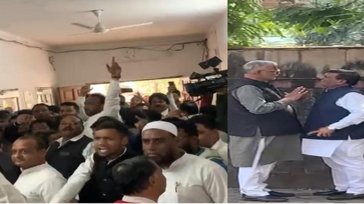 इंदौर कांग्रेस शहर अध्यक्ष को लेकर विवाद: विनय बाकलीवाल ने समर्थकों के साथ PCC कार्यालय में किया हंगामा, वरिष्ठ नेताओं ने समझाया