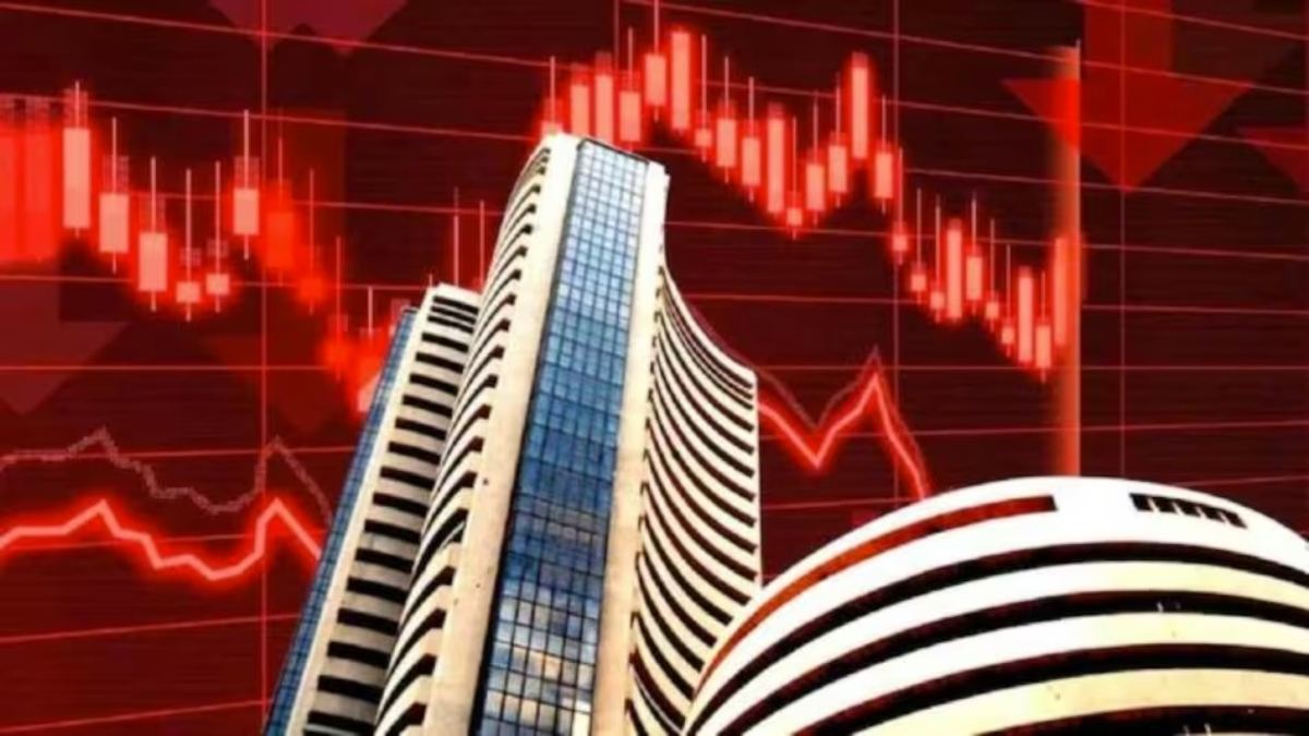 Share Market Today: शेयर बाजार में जोरदार गिरावट, जानिए कितना टूटे Sensex और Nifty ?