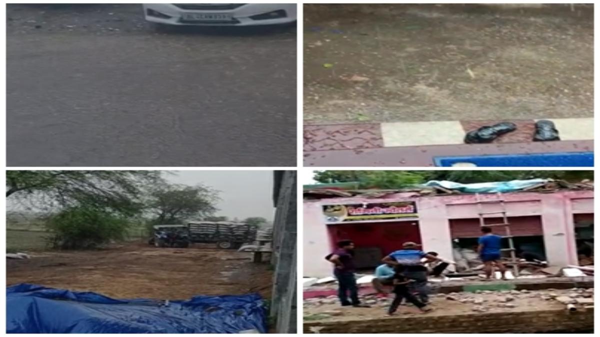 मध्य प्रदेश में बारिश का दौर जारी: भोपाल, इंदौर, जबलपुर समेत कई जिलों में गिरे ओले, भिंड में गाज गिरने से 6 दुकानें हुई धराशाई, मलबे में दबने से पिता-पुत्र घायल,  IMD ने जारी किया अलर्ट
