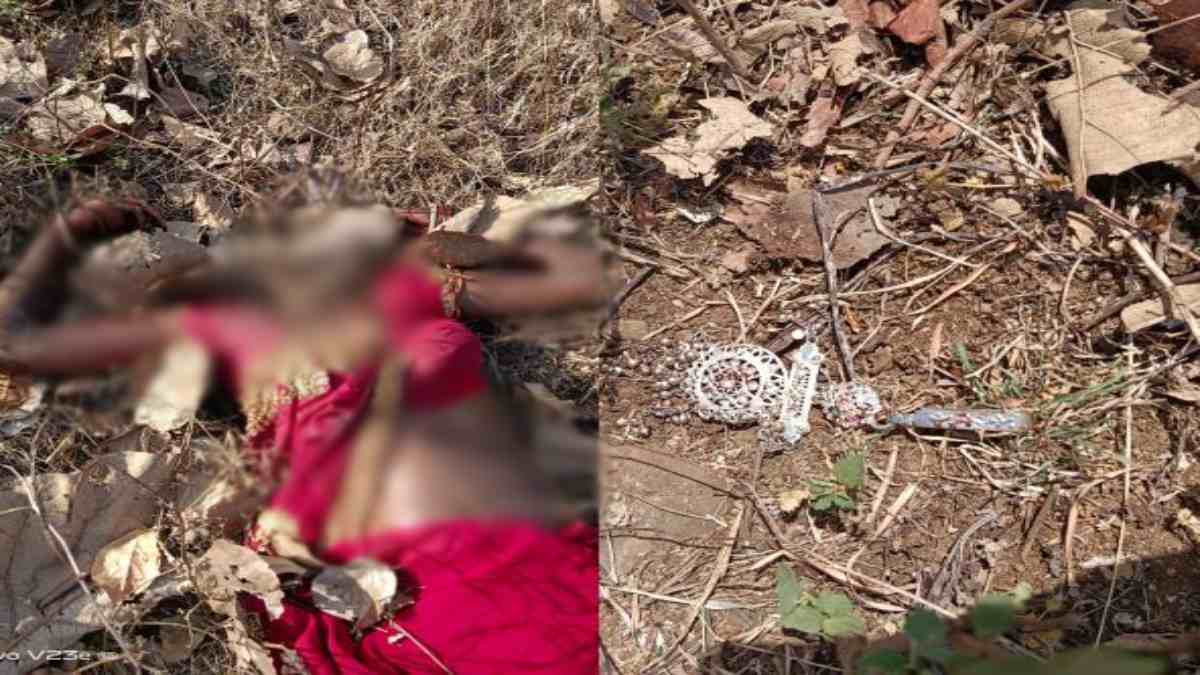 Chhindwara में महिला की गर्दन कटी लाश मिली: अब तक नहीं बरामद हुआ सिर, बॉडी पर मिले लाल रंग के कपड़े और चूड़ी, जांच में जुटी पुलिस