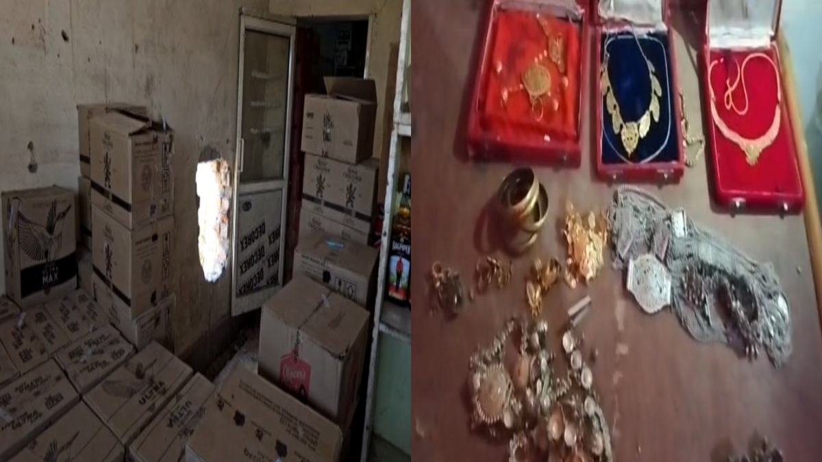 एमपी में बड़ी चोरी: 18 तोला सोना और चांदी पर चोरों ने किया हाथ साफ, इधर मुरैना में शराब दुकान से ब्रांडेड शराब सहित 40 हजार नकदी ले उड़े चोर