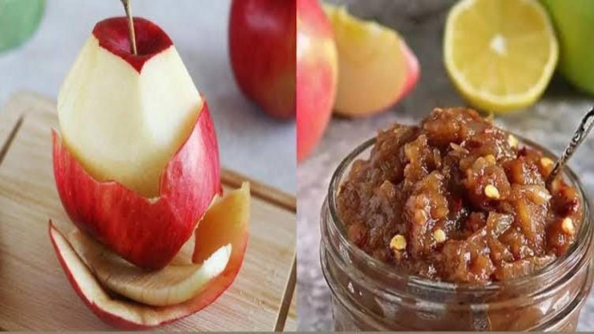 Today’s Recipe : सेब के छिलके को वेस्ट समझ के न फेंके, बना लें इससे स्वादिष्ट चटनी, यहां देखें रेसिपी …