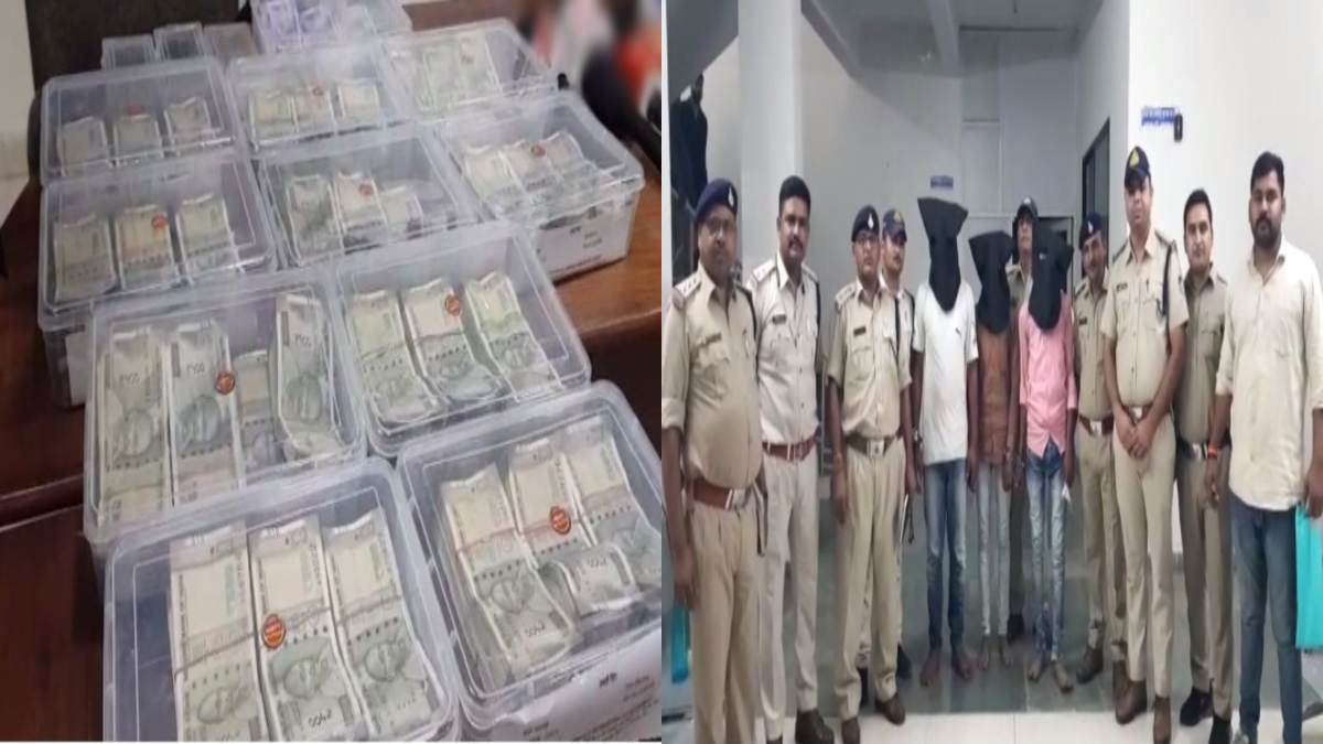 लूट के 3 आरोपी चढ़े पुलिस के हत्थेः कार रुकवाकर 30 लाख रुपयों से भरा बैग लेकर हुए थे फरार, पुलिस ने 6 घंटे के अंदर पकड़ा