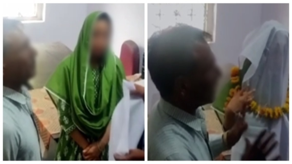 जिंदा बेटी को पिता ने ओढ़ाया कफन: मुस्लिम युवक से निकाह करने से थे नाराज, VIDEO वायरल, तीन पुलिसकर्मी लाइन अटैच   