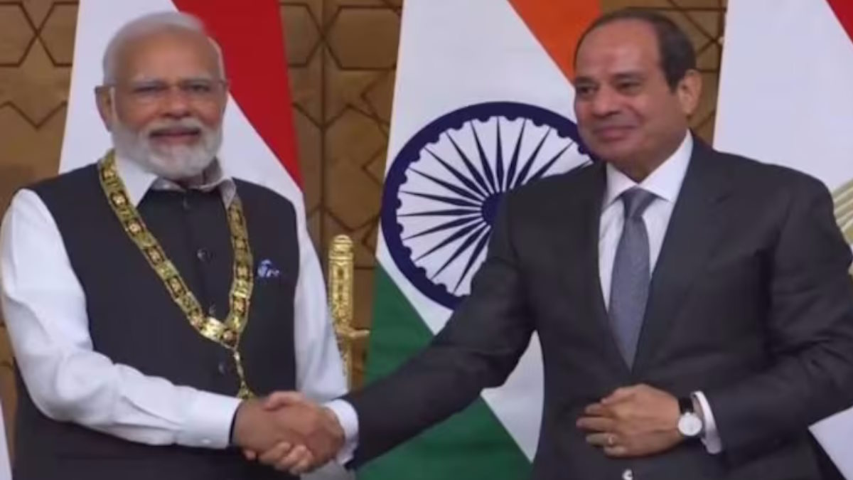 पीएम मोदी को मिला मिस्र का सर्वोच्च सम्मान, राष्ट्रपति सिसी ने दिया ‘ऑर्डर ऑफ द नाइल’…