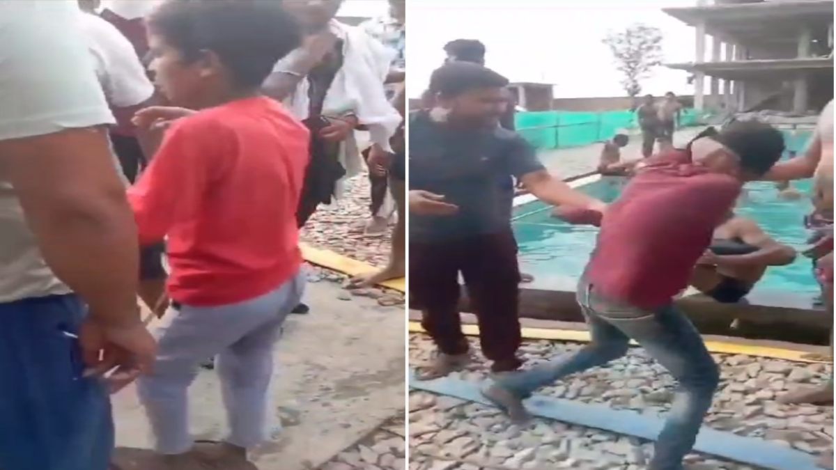 खबर का असर: स्विमिंग पूल में 2 बच्चों की पिटाई करने वाले बाप-बेटे गिरफ्तार, घटना का VIDEO भी आया था सामने