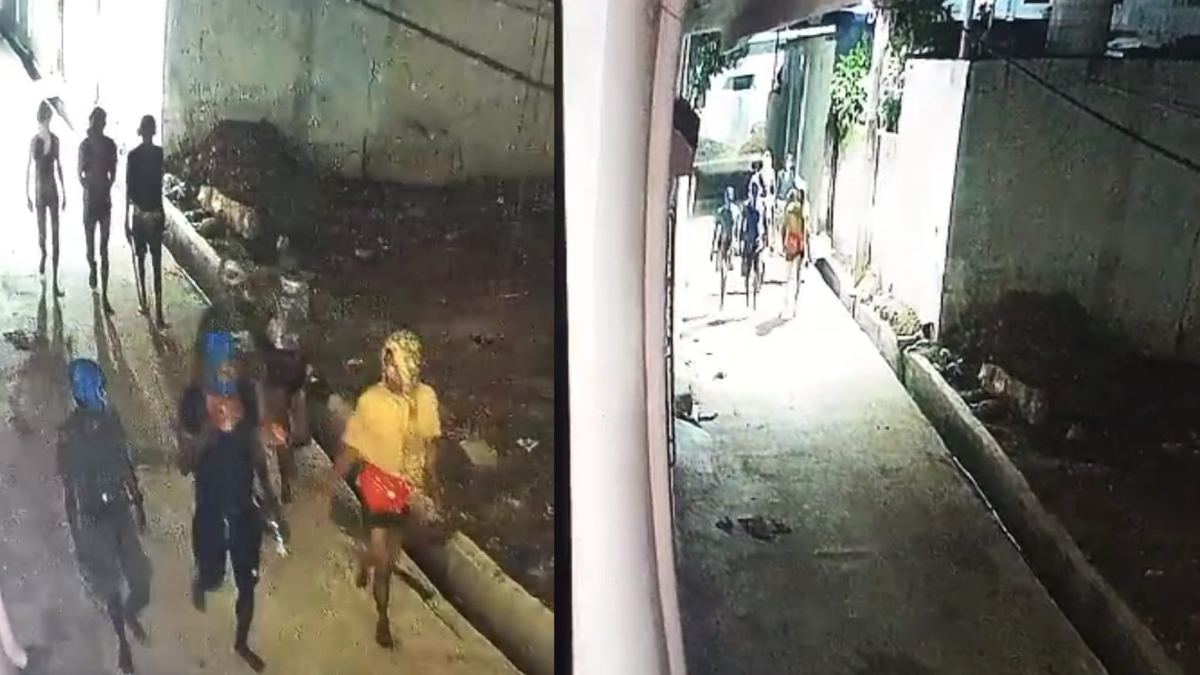 सावन के पहले दिन नंगे पैर आए बदमाशों ने की लाखों की डकैती: हथियारों से लैस 8 लोगों ने वारदात को दिया अंजाम, वारदात CCTV में कैद