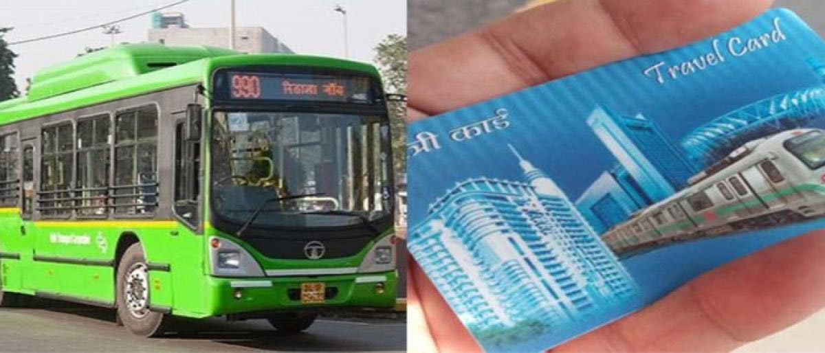 मेट्रो के बाद अब बसों में भी शुरू होगी ‘कार्ड’ की सुविधा