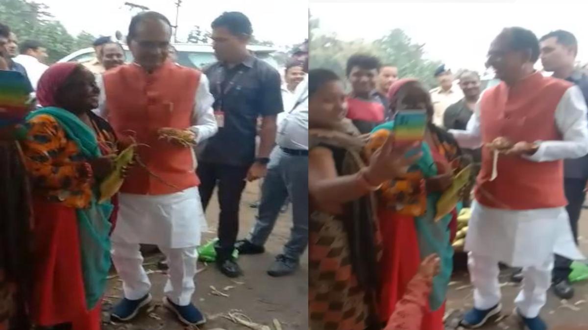 CM शिवराज का फिर दिखा अनोखा अंदाज, VIDEO: काफिला रुकवाकर भुट्टा बेचने वाली महिलाओं से मिलकर जाना उनका कुशलक्षेम
