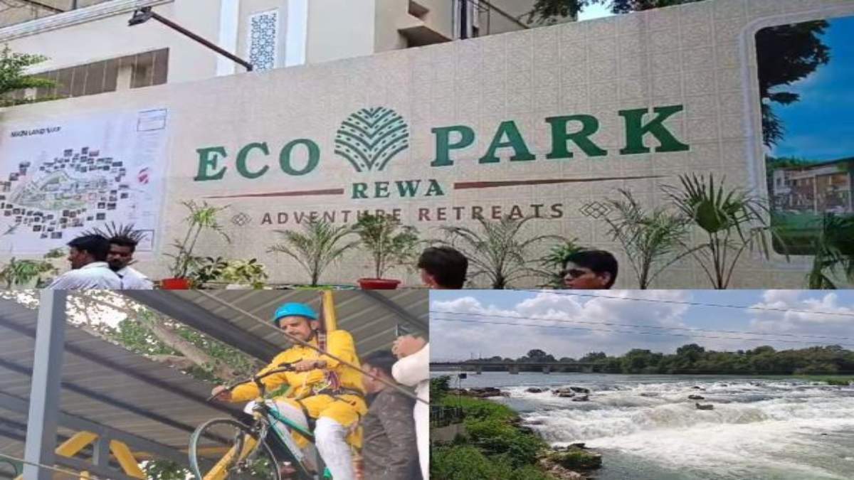 रीवा में ईको-पार्क का लोकार्पण: पर्यटन की गतिविधियों को मिलेगा बढ़ावा, मंत्री राजेंद्र शुक्ला ने उठाया पैरा साइकिलिंग का लुत्फ, देखें वीडियो