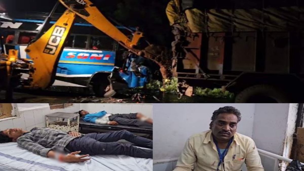 बीजेपी कार्यकर्ताओं की बस खड़े ट्रक से टकराई: 30 से अधिक घायल, अस्पताल में भर्ती…
