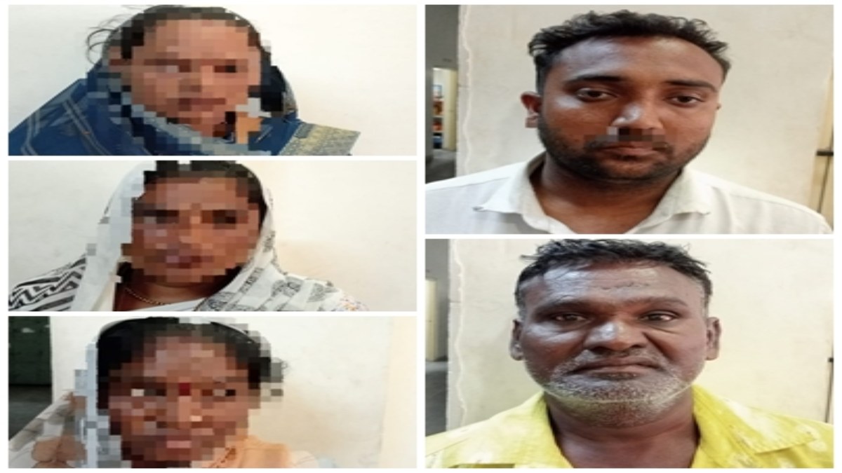 मोबाइल चोरी और लूट मामले में महाराष्ट्र गैंग पकड़ाया: दो पुरुष समेत तीन महिलाएं गिरफ्तार, कई राज्यों में वारदात को दे चुके अंजाम