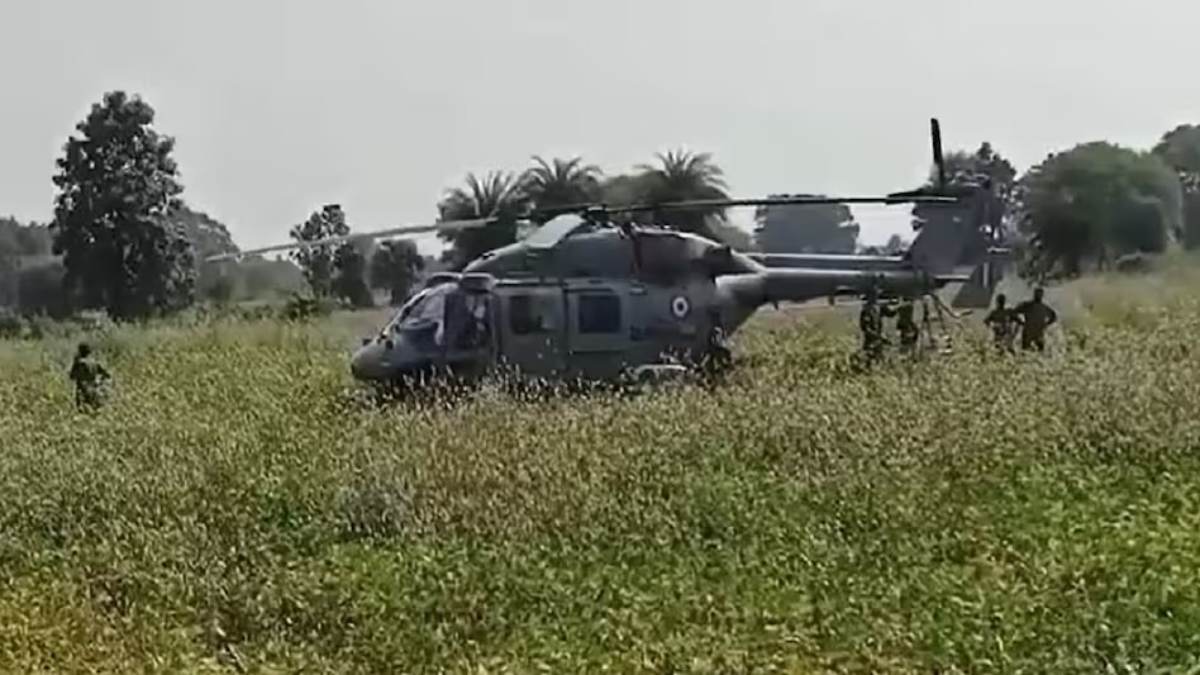 MP में सेना के हेलीकॉप्टर की इमरजेंसी लैंडिंग: 6 जवान थे सवार, रेस्क्यू के लिए पहुंचा दूसरा हेलीकॉप्टर