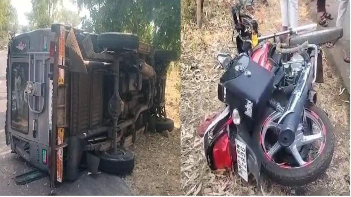 MP सड़क हादसे में पति पत्नी की मौतः 8 लोग घायल, जबलपुर अमरकंटक नेशनल हाईवे में सवारी वाहन और बाइक में सीधी भिड़ंत