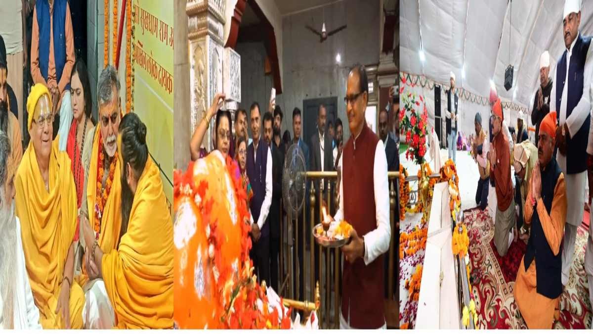 मतदान के बाद माननीयों की धार्मिक दौड़: बीजेपी नेताओं के मंदिर दर्शन पर कांग्रेस बोली- हार के डर से भगवान की शरण में, BJP का पलटवार- चश्मा बदलने की जरुरत