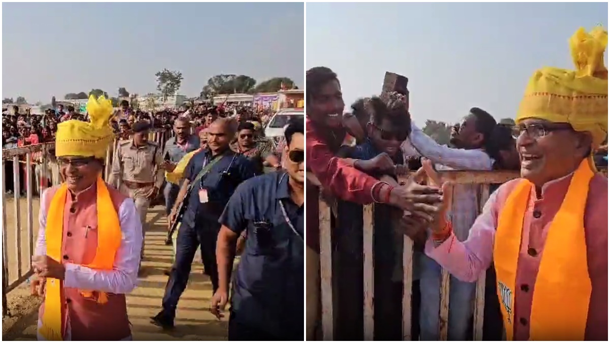 समर्थकों से मिलने CM शिवराज ने लगाई ऐसी दौड़ कि सुरक्षाकर्मी भी रह गए पीछे, देखे मामा का ये Video 