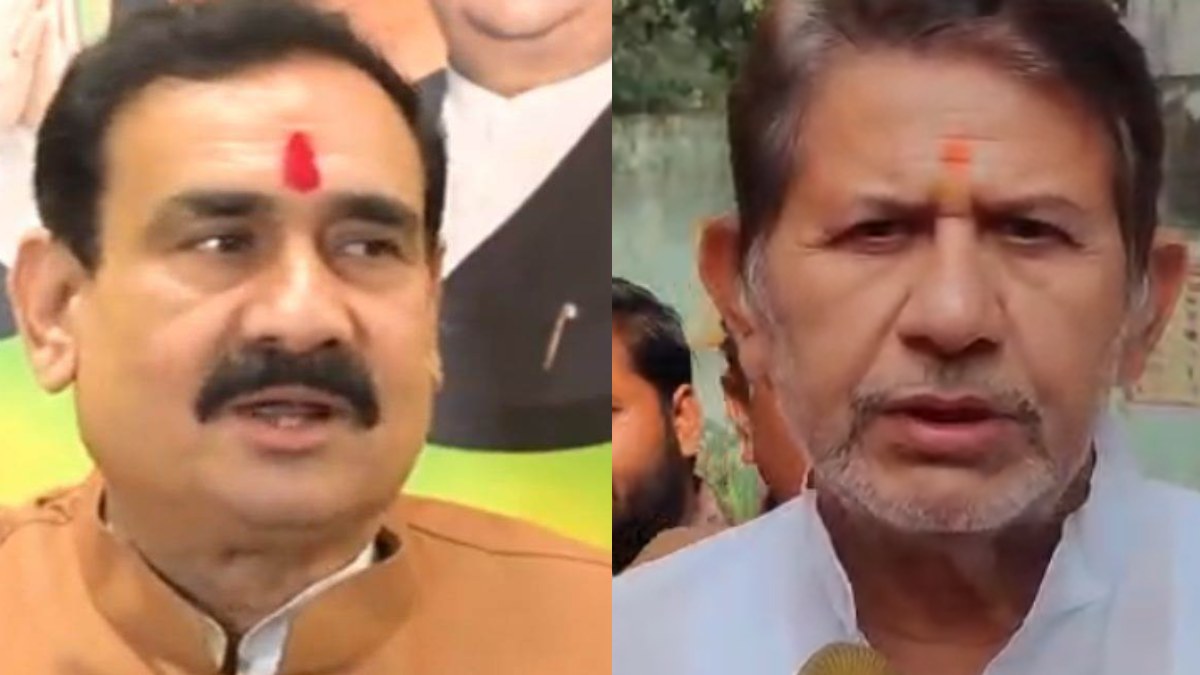 Madhya Pradesh Election Voting: कांग्रेस प्रत्याशी राजेंद्र भारती ने BJP प्रत्यासी नरोत्तम मिश्रा को बताया आतंकवादी, कहा- फर्जी वोटिंग और बूथ कैप्चरिंग के बल पर जीतना चाहते हैं चुनाव