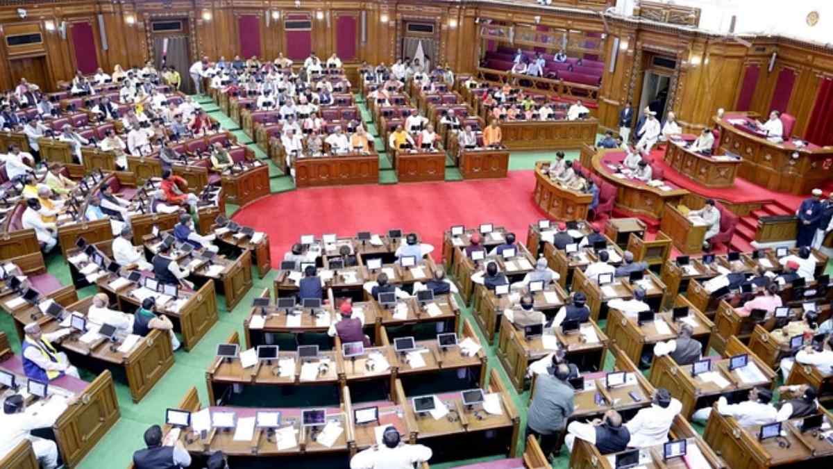 UP Assembly Session : वित्त मंत्री सुरेश खन्ना ने 28760 करोड़ का अनुपूरक बजट किया पेश