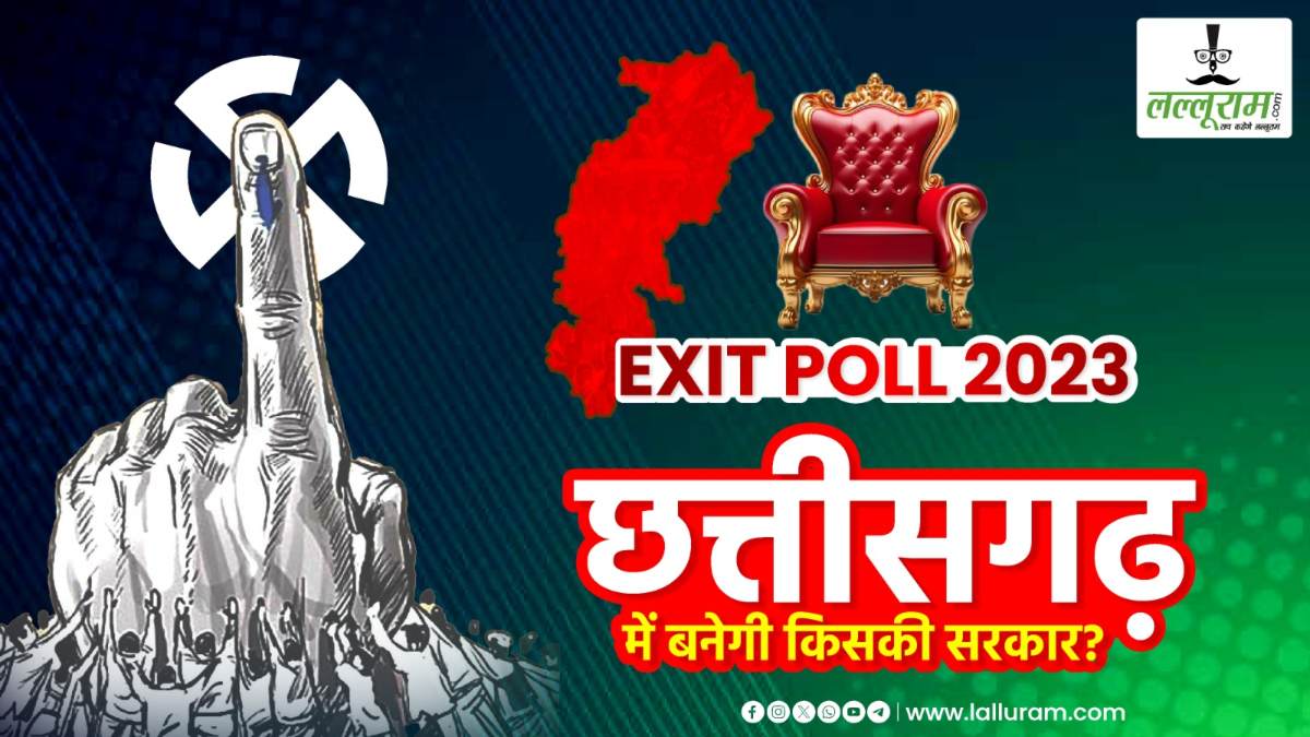 CG ELECTIONS POLL OF POLLS : Today’s Chanakya के सर्वे में कांग्रेस को 57 प्लस सीटें, जानिए बीजेपी और अन्य के खाते में कितनी सीट ?