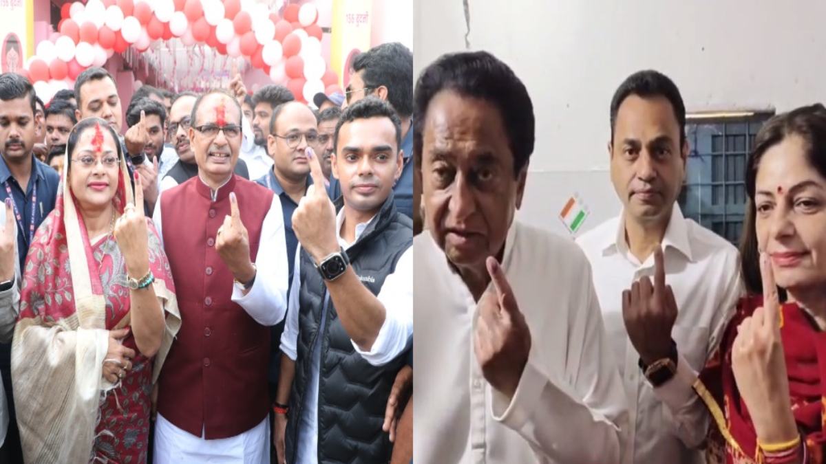 Madhya Pradesh Election Voting: सीएम और पूर्व सीएम के बेटों ने किया मतदान; कार्तिकेय ने कांग्रेस पर बोला हमला, नकुलनाथ ने बीजेपी पर लगाए गंभीर आरोप