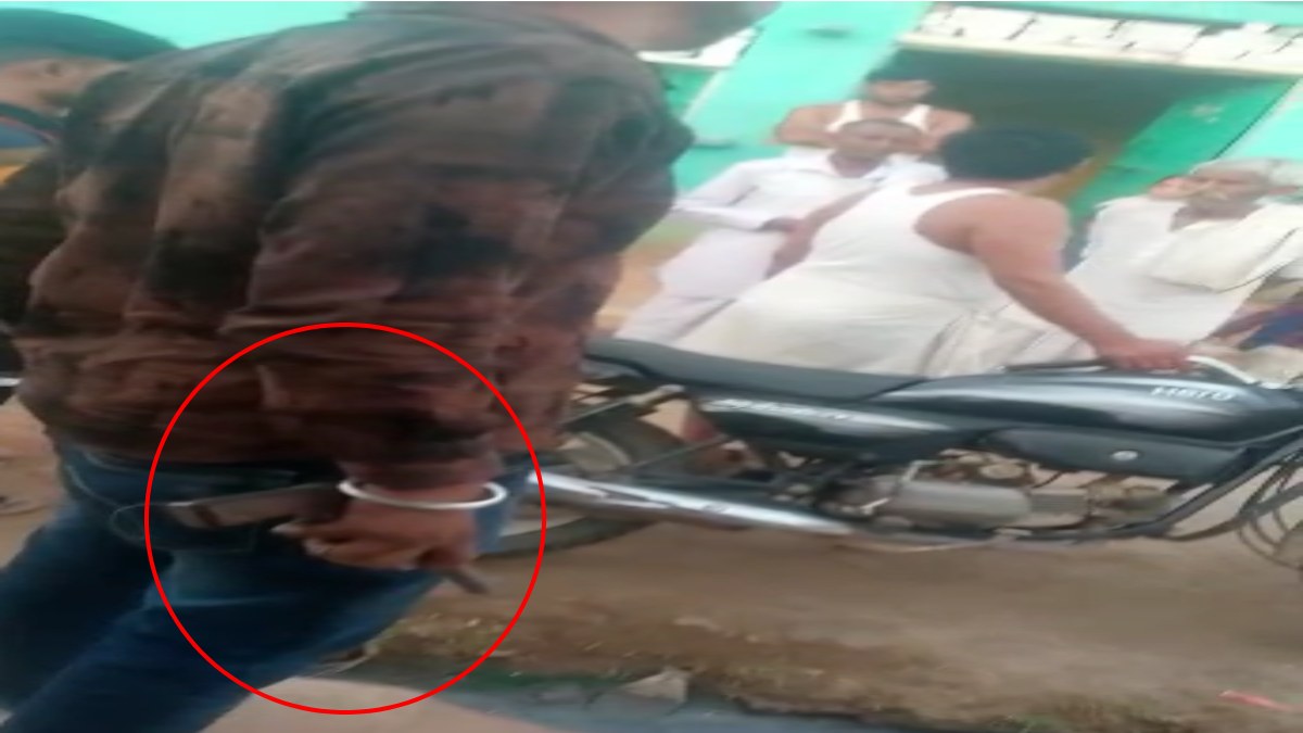 MP में बदमाश बेखौफः युवक का कट्टा लेकर धमकाने का वीडियो वायरल, किसान को दी जान से मारने की धमकी