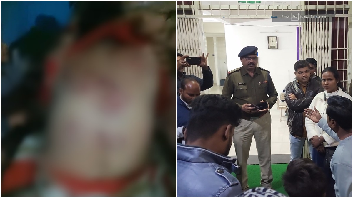 थाने में दलित महिला के साथ बर्बरता: पुलिस ने कपड़े उतरवाकर की पिटाई, शरीर के इन अंगों में आई गंभीर चोटें