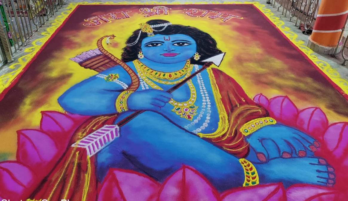 “हे भारत के राम विराजो अपने धाम”: पीएम मोदी ने ट्वीट किया भजन, सीएम मोहन ओरछा तो मंत्री रहेंगे गृहजिलों में, भोपाल वैष्णो धाम नौ दुर्गा मंदिर में अद्भुत रंगोली