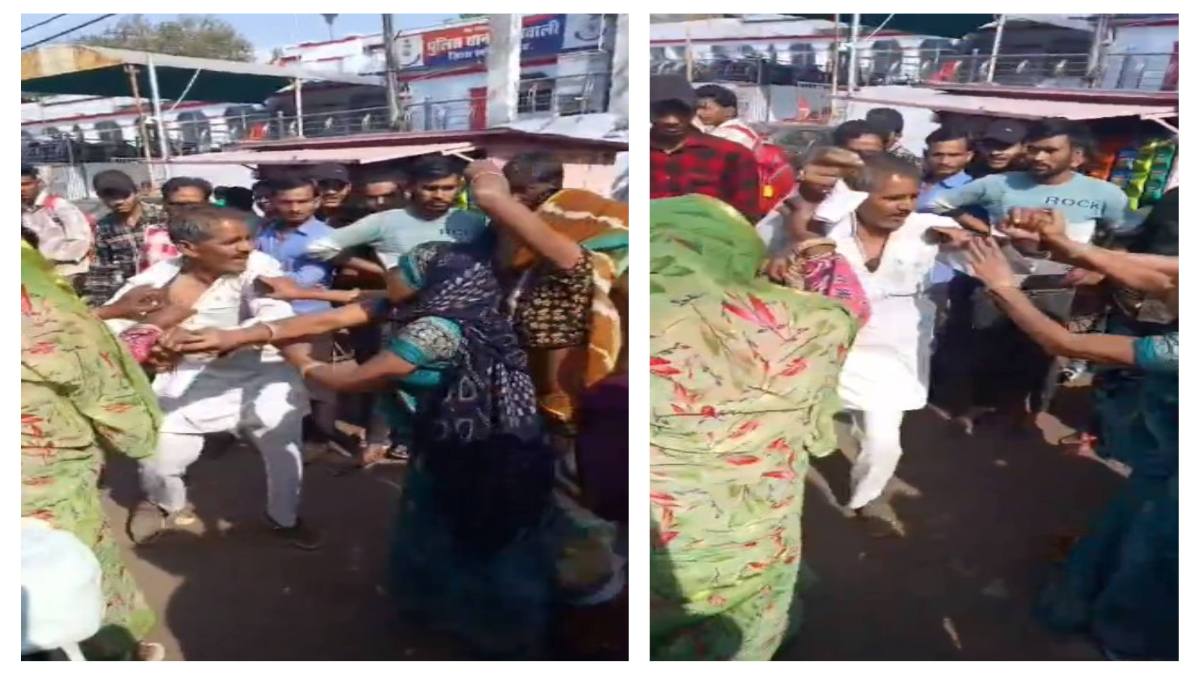 Video: महिलाओं ने पार्षद की चप्पलों से की पिटाई, इस बात को लेकर हुआ था विवाद