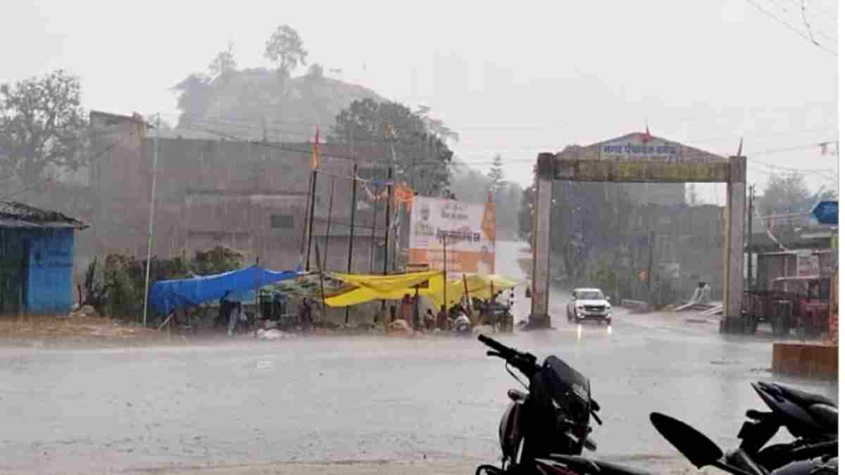 छत्तीसगढ़ में बदला मौसम का मिजाज, जशपुर में हुई झमाझम बारिश