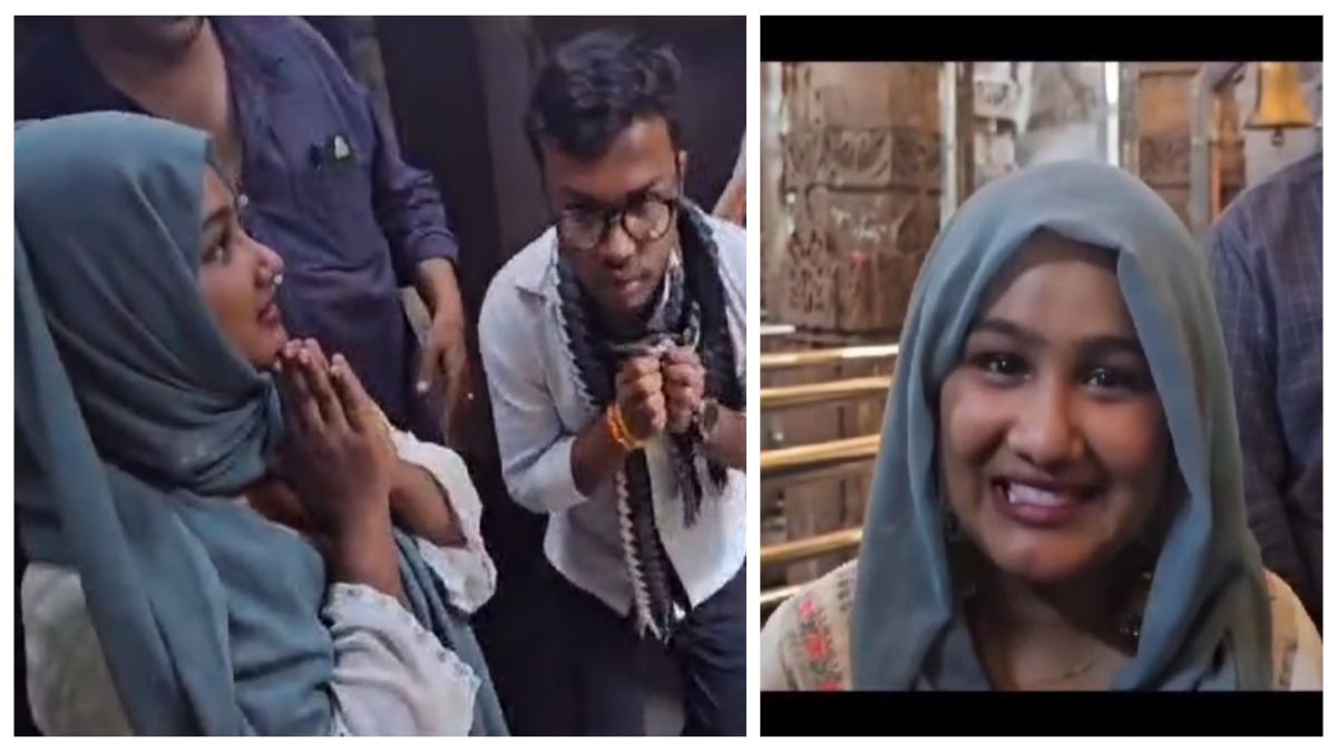 सनातनी शबनम पहुंची तीर्थ नगरी: मुस्लिम युवती ने ओंकारेश्वर ज्योतिर्लिंग के किए दर्शन, कहा- मोदी जी फिर PM बने, यही प्रार्थना करने आई हूं