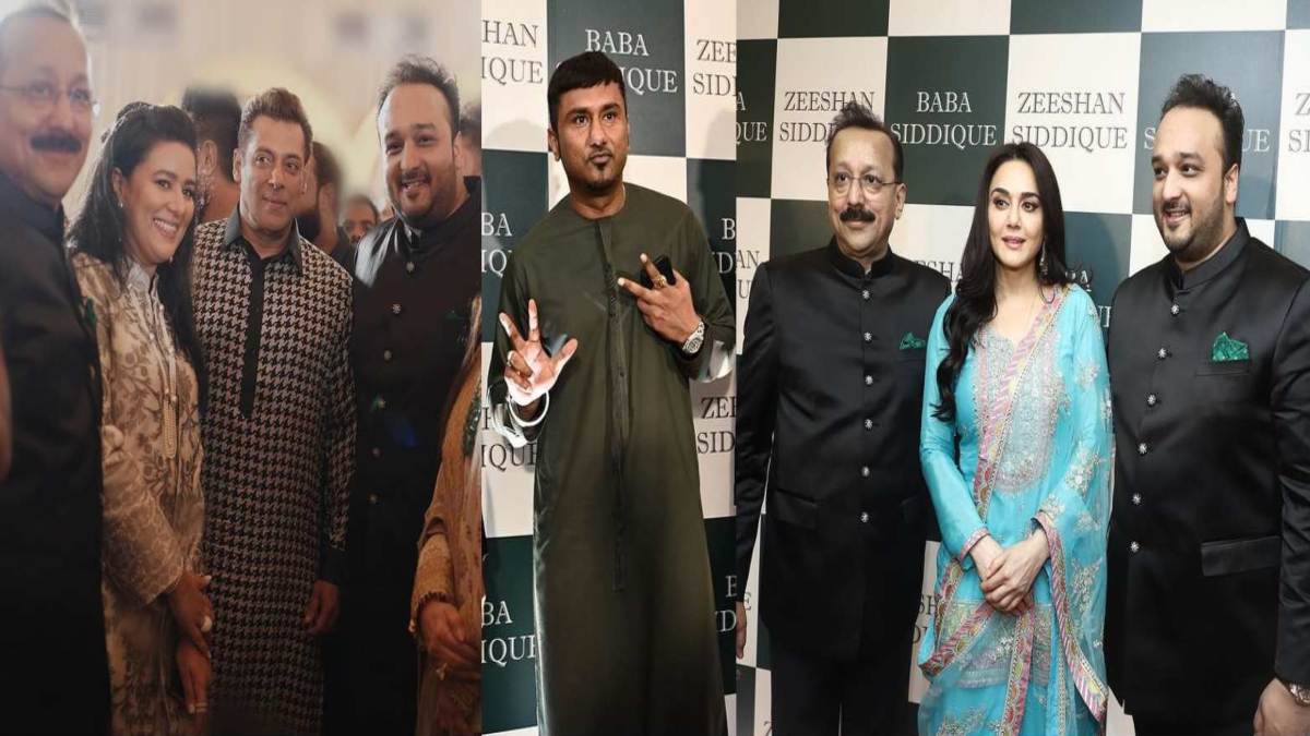 Baba Siddique Iftar party: बाबा सिद्दीकी की इफ्तार पार्टी में पहुंचे फिल्मी सितारे, सलमान खान की ड्रेस ने जीता सबका दिल