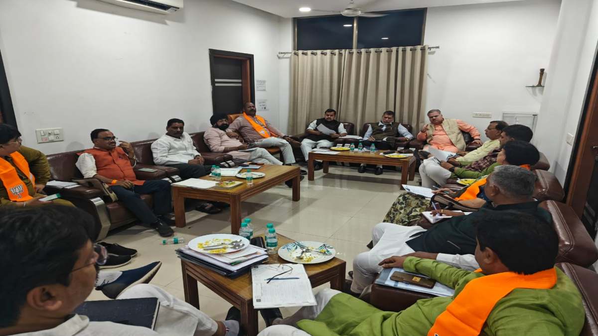भाजपा के विभिन्न समितियां की मैराथन बैठक में लोकसभा चुनाव पर बनी रणनीति, छत्तीसगढ़ के 11 सीटों पर जीत के लिए विस्तार से चर्चा