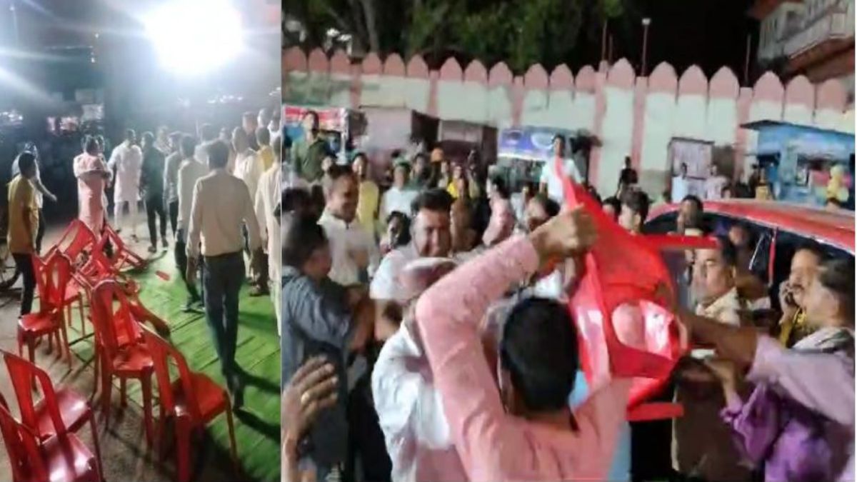 डिबेट में PM मोदी को अपशब्द बोलने पर बवालः कांग्रेस और भाजपा कार्यकर्ता भिड़े, एक दूसरे पर फेंकी कुर्सियां, वीडियो वायरल