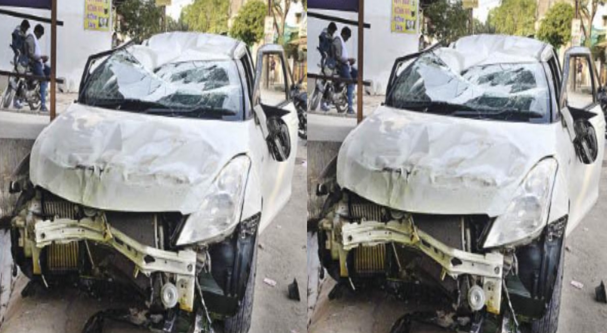 Bilaspur News:  कौन चला रहा था कार ? कार पलटी… उल्टी कार के अंदर फंसा नाबालिग