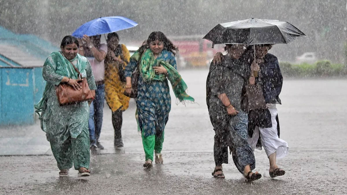 दिल्ली में तीन दिन झमाझम बारिश का अलर्ट
