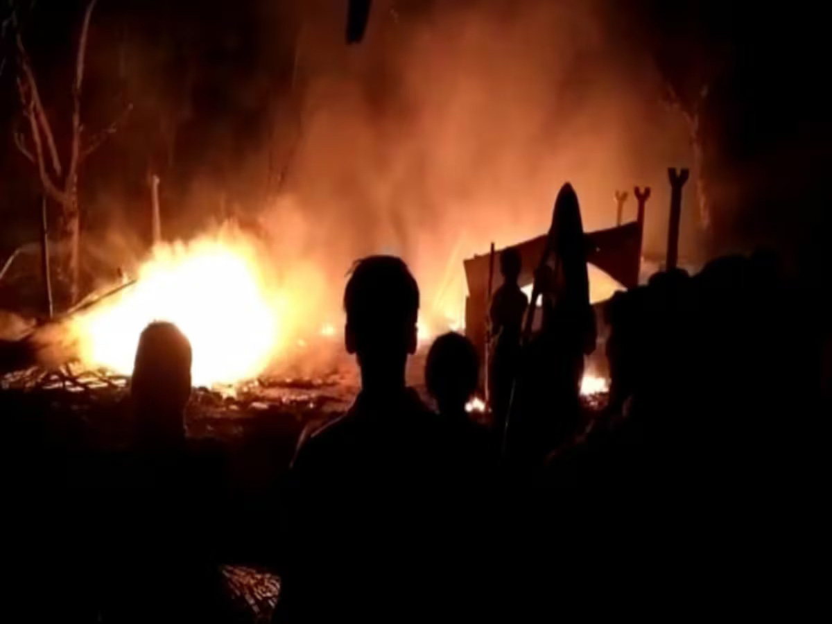 बिहार के दरभंगा में शादी घर में लगी भीषण आग, 6 लोगों की दर्दनाक मौत