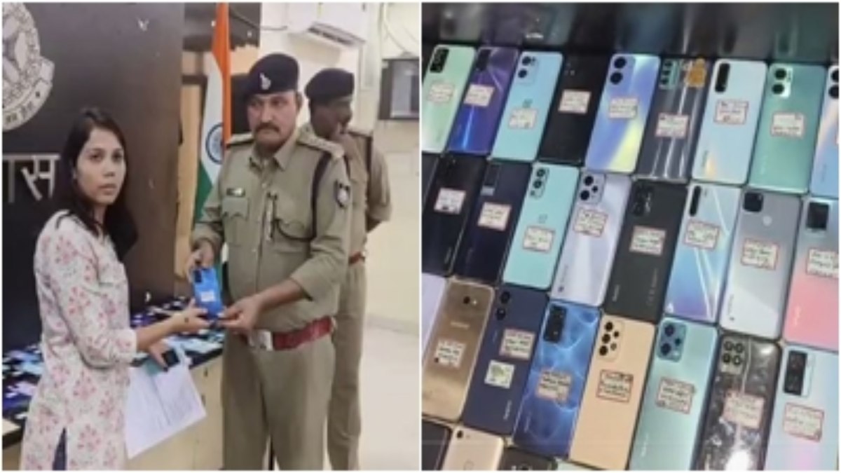 Dewas News: गुम हुए मोबाइल पाकर खिले लोगों के चेहरे, पुलिस ने 32 लाख के फोन ढूंढ़कर लौटाया 