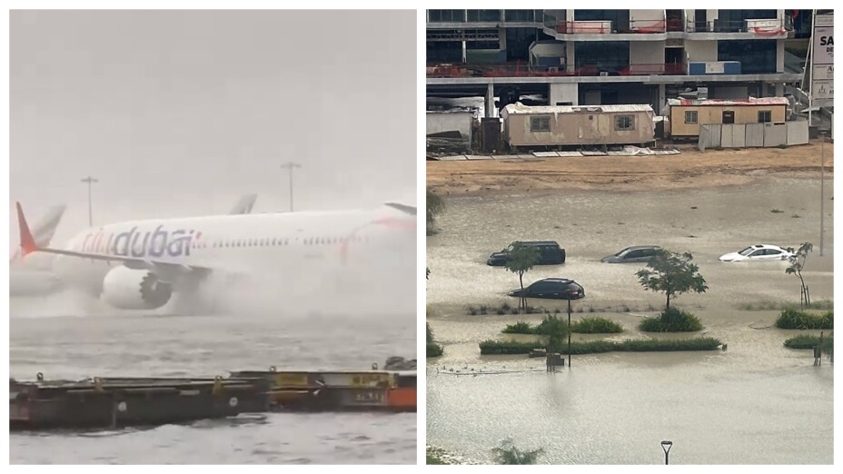 Dubai Floods: दुबई में भारी बारिश से बाढ़… मॉल झरना तो सड़कें बनीं तालाब, एयरपोर्ट भी डूबे… देखें तस्वीर और Video