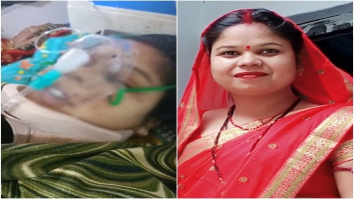 महिला को छत से धक्का देने का मामला: पति समेत ससुर गिरफ्तार, मरने से पहले विवाहिता ने वीडियो में बयां किया था दर्द 