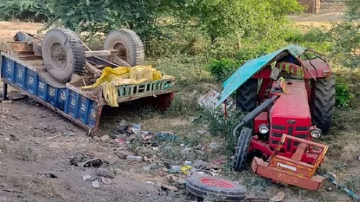 Road Accident : ट्रक ने ट्रैक्टर ट्रॉली को मारी टक्कर, हादसे में 4 महिलाओं की मौत, 24 लोग घायल