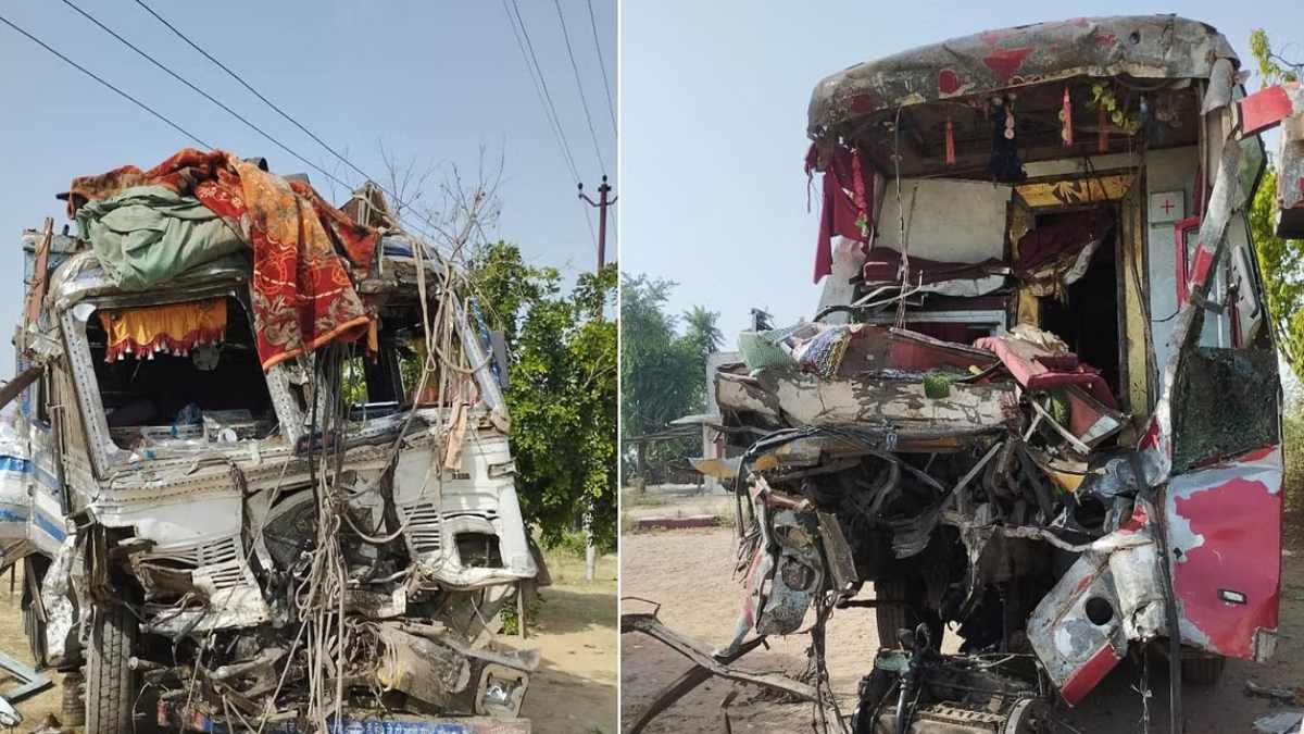 UP News : ट्रक और डबल डेकर बस की टक्कर, हादसे में दो यात्रियों की मौत, 27 लोग घायल, मची चीख-पुकार