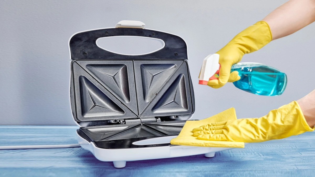 सैंडविच मशीन को पानी से साफ करने की न करें गलती, घरेलू नुस्खों से ही हो जाएगी साफ