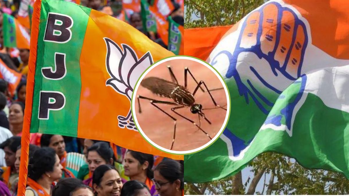 Congress की मच्छर पॉलिटिक्स: देश के सबसे स्वच्छ शहर इंदौर में मच्छरों पर सियासत, BJP ने बताया दिवालियापन