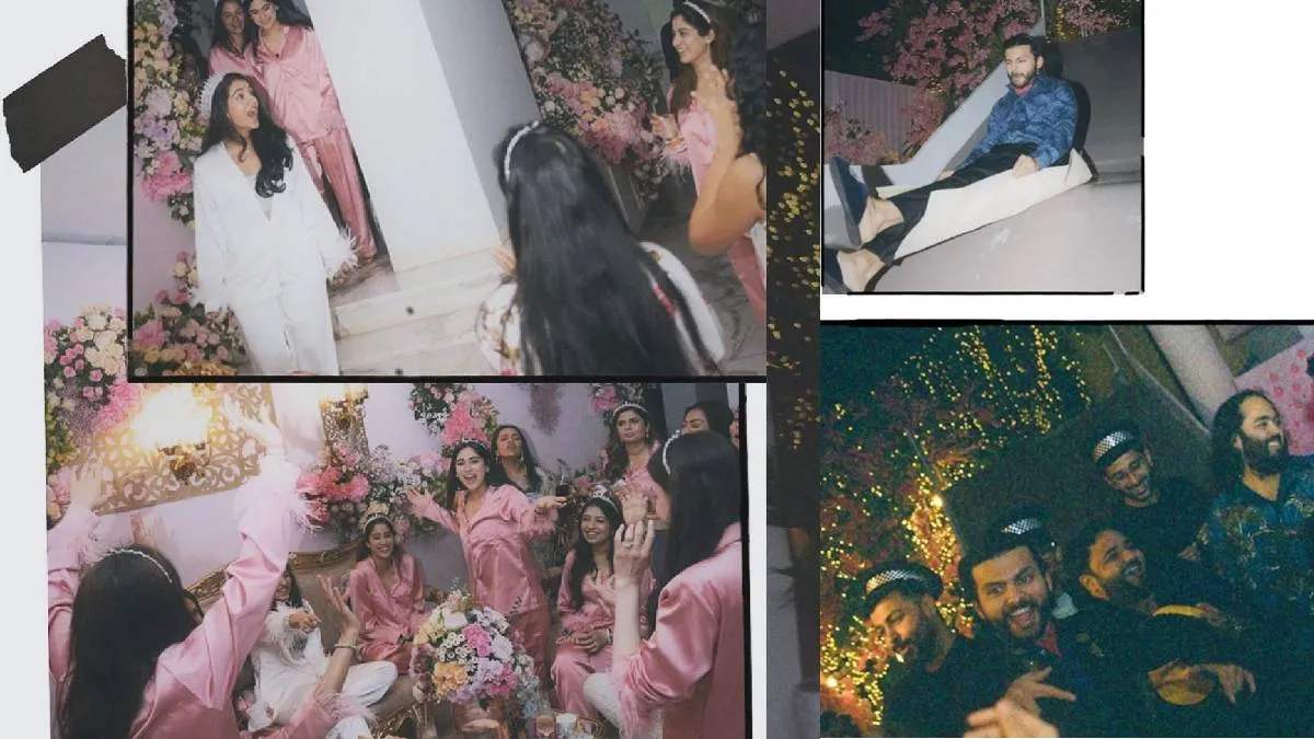 ब्राइडल शावर फंक्शन में राजकुमारी लग रही Radhika Merchant , Social Media पर छाई बैचलरेट पार्टी की तस्वीरें…