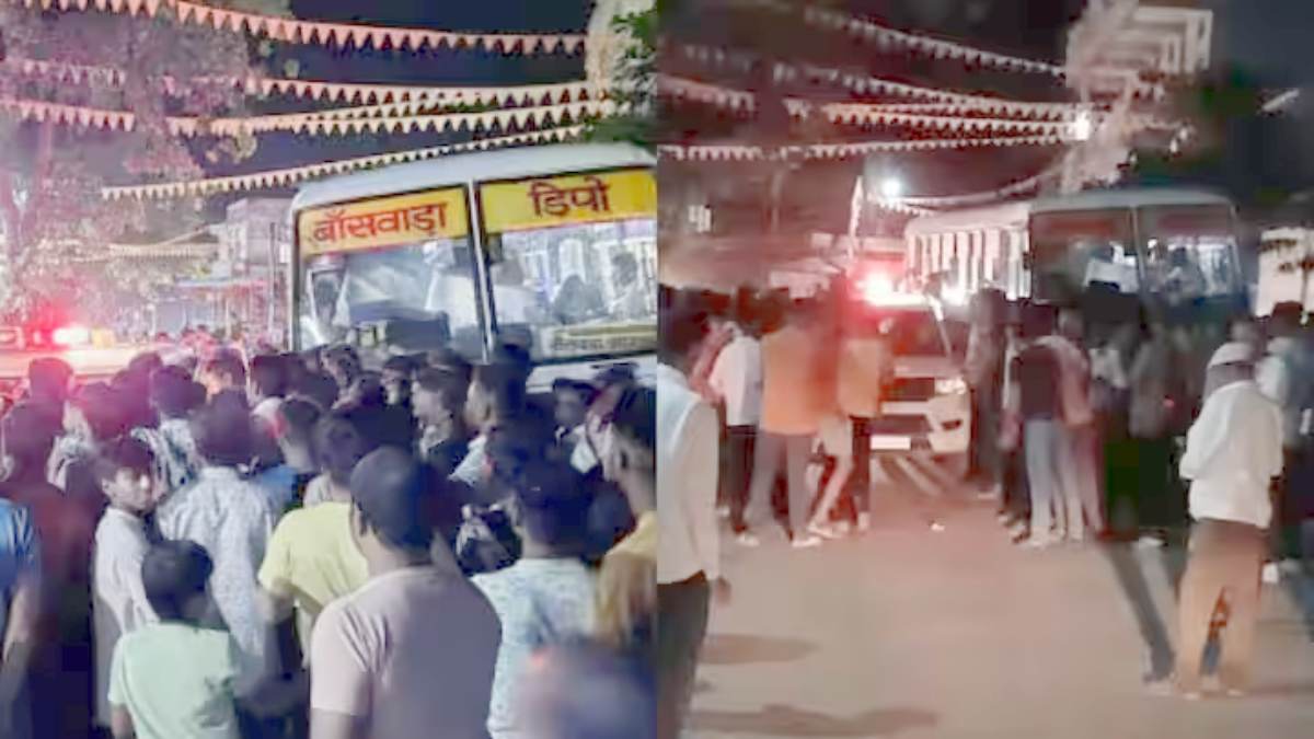 Rajasthan News : बस में पथराव के बाद लूटपाट, 50 से ज्यादा यात्री थे सवार