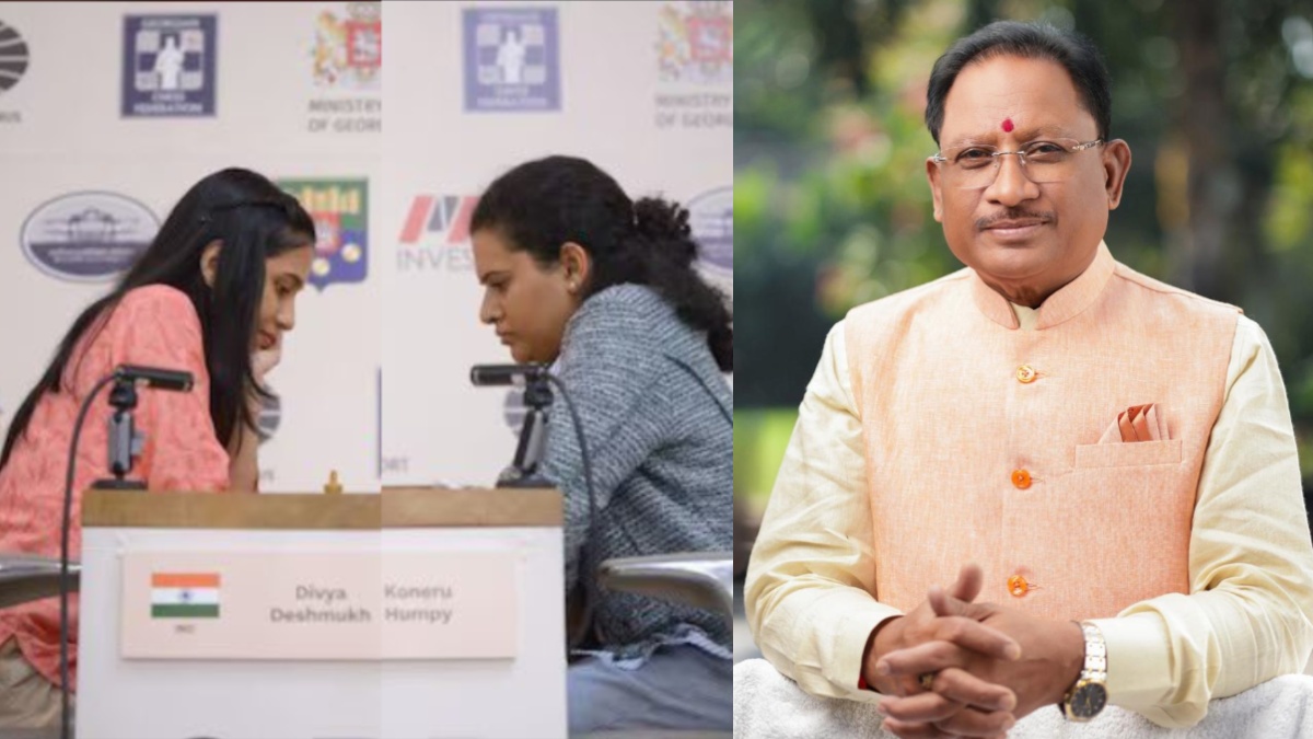 शतरंज की बिसात पर बेटियों का परचम : CM साय ने FIDE महिला वर्ल्ड कप की विजेता दिव्या देशमुखी और उपविजेता कोनेरू हम्पी को दी शुभकामनाएं