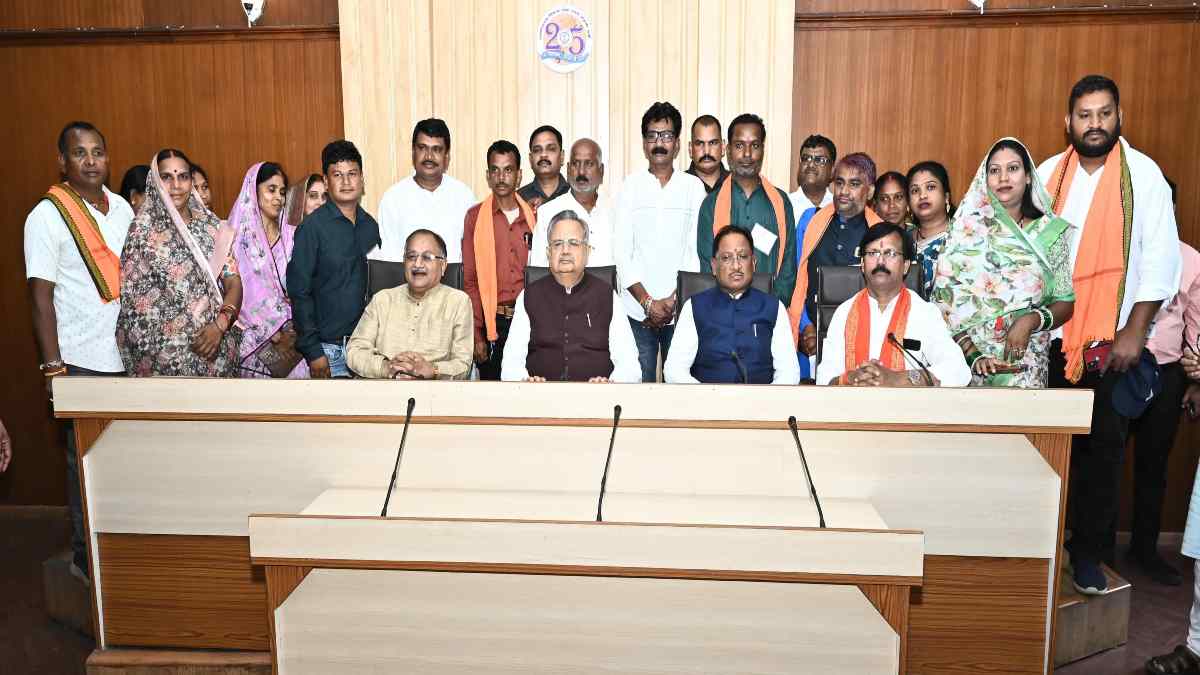 नागरिक प्रतिनिधिमंडल ने CM साय से की मुलाकात, प्रयास विद्यालय, नालंदा परिसर समेत कई विकास कार्यों के लिए जताया आभार